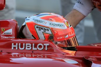 World © Octane Photographic Ltd. Tuesday 25th November 2014. Abu Dhabi Testing - Yas Marina Circuit. Scuderia Ferrari F14T - Kimi Raikkonen. Digital Ref: 1174LB1D8111