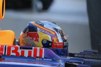 World © Octane Photographic Ltd. Tuesday 25th November 2014. Abu Dhabi Testing - Yas Marina Circuit. Infiniti Red Bull Racing RB10 – Carlos Sainz jr. Digital Ref: 1174LB1D8157