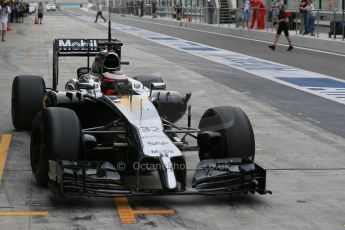 World © Octane Photographic Ltd. Tuesday 25th November 2014. Abu Dhabi Testing - Yas Marina Circuit. McLaren Honda MP4-29H/1X1 - Stoffel Vandoorne. Digital Ref: 1174LB1D8324