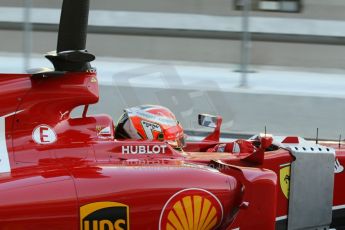 World © Octane Photographic Ltd. Tuesday 25th November 2014. Abu Dhabi Testing - Yas Marina Circuit. Scuderia Ferrari F14T - Kimi Raikkonen. DigitaWorld © Octane Photographic Ltd. Tuesday 25th November 2014. Abu Dhabi Testing - Yas Marina Circuit. Scuderia Ferrari F14T - Kimi Raikkonen. Digital Ref: 1174LB7L9585