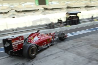 World © Octane Photographic Ltd. Tuesday 25th November 2014. Abu Dhabi Testing - Yas Marina Circuit. Scuderia Ferrari F14T - Kimi Raikkonen. Digital Ref: 1174LB7L9601