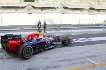 World © Octane Photographic Ltd. Tuesday 25th November 2014. Abu Dhabi Testing - Yas Marina Circuit. Infiniti Red Bull Racing RB10 – Carlos Sainz jr. Digital Ref: 1174LB7L9645