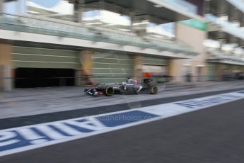 World © Octane Photographic Ltd. Tuesday 25th November 2014. Abu Dhabi Testing - Yas Marina Circuit. Sauber C33 – Marcus Ericsson. Digital Ref: 1174LB7L9673