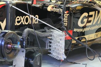 World © Octane Photographic Ltd. Wednesday 26th November 2014. Abu Dhabi Testing - Yas Marina Circuit. Lotus F1 Team E22 – Esteban Ocon. Digital Ref: 1175CB1D8623