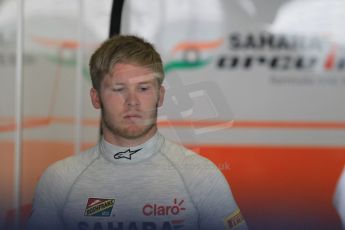 World © Octane Photographic Ltd. Wednesday 26th November 2014. Abu Dhabi Testing - Yas Marina Circuit. Sahara Force India VJM07 – Spike Goddard. Digital Ref: 1175CB1D8753