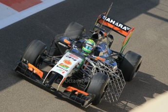 World © Octane Photographic Ltd. Wednesday 26th November 2014. Abu Dhabi Testing - Yas Marina Circuit. Sahara Force India VJM07 – Spike Goddard. Digital Ref: 1175CB1D8869