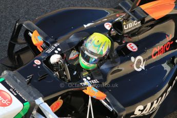 World © Octane Photographic Ltd. Wednesday 26th November 2014. Abu Dhabi Testing - Yas Marina Circuit. Sahara Force India VJM07 – Spike Goddard. Digital Ref: 1175CB1D8875