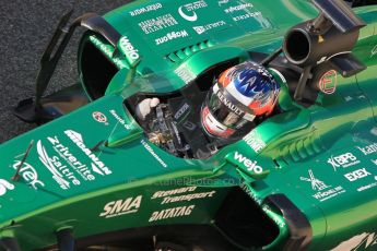 World © Octane Photographic Ltd. Wednesday 26th November 2014. Abu Dhabi Testing - Yas Marina Circuit. Caterham F1 Team CT05 – William Stevens. Digital Ref: 1175CB1D8883