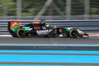 World © Octane Photographic Ltd. Wednesday 26th November 2014. Abu Dhabi Testing - Yas Marina Circuit. Sahara Force India VJM07 with Anthony Hamilton designed camera display system – Spike Goddard. Digital Ref: 1175CB1D9138
