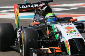 World © Octane Photographic Ltd. Wednesday 26th November 2014. Abu Dhabi Testing - Yas Marina Circuit. Sahara Force India VJM07 – Spike Goddard. Digital Ref: 1175CB1D9197