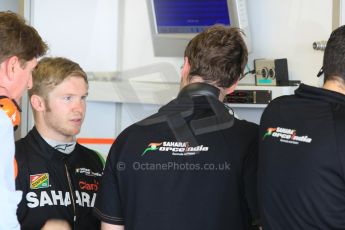 World © Octane Photographic Ltd. Wednesday 26th November 2014. Abu Dhabi Testing - Yas Marina Circuit. Sahara Force India VJM07 – Spike Goddard. Digital Ref: 1175CB1D9232