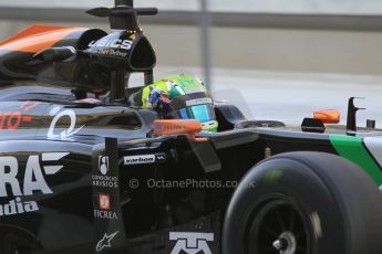 World © Octane Photographic Ltd. Wednesday 26th November 2014. Abu Dhabi Testing - Yas Marina Circuit. Sahara Force India VJM07 – Spike Goddard. Digital Ref: 1175CB1D9271