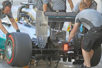 World © Octane Photographic Ltd. Wednesday 26th November 2014. Abu Dhabi Testing - Yas Marina Circuit. Mercedes AMG Petronas F1 W05 Hybrid - Pascal Wehrlein. Digital Ref: 1175CB1D9300