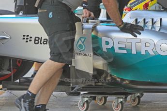 World © Octane Photographic Ltd. Wednesday 26th November 2014. Abu Dhabi Testing - Yas Marina Circuit. Mercedes AMG Petronas F1 W05 Hybrid - Pascal Wehrlein. Digital Ref: 1175CB1D9304