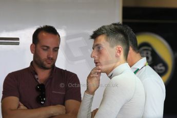 World © Octane Photographic Ltd. Wednesday 26th November 2014. Abu Dhabi Testing - Yas Marina Circuit. Lotus F1 Team E22 – Alex Lynn. Digital Ref: 1175CB1D9333