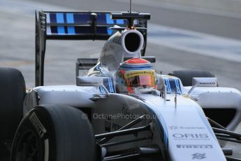 World © Octane Photographic Ltd. Wednesday 26th November 2014. Abu Dhabi Testing - Yas Marina Circuit. Williams Racing FW36 – Felipe Nasr. Digital Ref: 1175CB1D9339