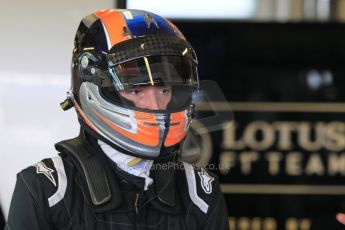 World © Octane Photographic Ltd. Wednesday 26th November 2014. Abu Dhabi Testing - Yas Marina Circuit. Lotus F1 Team E22 – Alex Lynn. Digital Ref: 1175CB1D9386