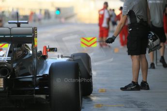 World © Octane Photographic Ltd. Wednesday 26th November 2014. Abu Dhabi Testing - Yas Marina Circuit. Mercedes AMG Petronas F1 W05 Hybrid - Pascal Wehrlein. Digital Ref: 1175CB1D9579