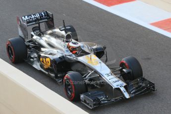 World © Octane Photographic Ltd. Wednesday 26th November 2014. Abu Dhabi Testing - Yas Marina Circuit. McLaren Honda MP4-29/1X1 – Stoffel Vandoorne. Digital Ref: 1175CB1D9655
