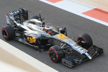 World © Octane Photographic Ltd. Wednesday 26th November 2014. Abu Dhabi Testing - Yas Marina Circuit. McLaren Honda MP4-29/1X1 – Stoffel Vandoorne. Digital Ref: 1175CB1D9658