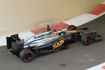 World © Octane Photographic Ltd. Wednesday 26th November 2014. Abu Dhabi Testing - Yas Marina Circuit. McLaren Honda MP4-29/1X1 – Stoffel Vandoorne. Digital Ref: 1175CB1D9666