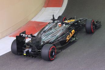 World © Octane Photographic Ltd. Wednesday 26th November 2014. Abu Dhabi Testing - Yas Marina Circuit. McLaren Honda MP4-29/1X1 – Stoffel Vandoorne. Digital Ref: 1175CB1D9670