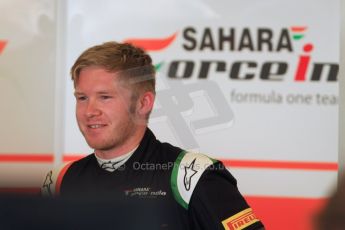 World © Octane Photographic Ltd. Wednesday 26th November 2014. Abu Dhabi Testing - Yas Marina Circuit. Sahara Force India VJM07 – Spike Goddard. Digital Ref: 1175CB7D8844