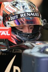 World © Octane Photographic Ltd. Wednesday 26th  November 2014. Abu Dhabi Testing - Yas Marina Circuit. Lotus F1 Team E22 – Esteban Ocon. Digital Ref: 1175LB1D8364