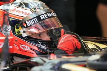 World © Octane Photographic Ltd. Wednesday 26th  November 2014. Abu Dhabi Testing - Yas Marina Circuit. Lotus F1 Team E22 – Esteban Ocon. Digital Ref: 1175LB1D8373