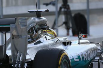 World © Octane Photographic Ltd. Wednesday 26th November 2014. Abu Dhabi Testing - Yas Marina Circuit. Mercedes AMG Petronas F1 W05 Hybrid - Pascal Wehrlein. Digital Ref: 1175LB1D8416