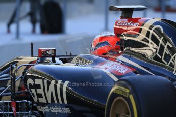 World © Octane Photographic Ltd. Wednesday 26th  November 2014. Abu Dhabi Testing - Yas Marina Circuit. Lotus F1 Team E22 – Esteban Ocon. Digital Ref: 1175LB1D8423