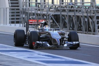 World © Octane Photographic Ltd. Wednesday 26th November 2014. Abu Dhabi Testing - Yas Marina Circuit. Sauber C33 – Marcus Ericsson. Digital Ref : 1175LB1D8461