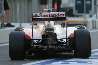World © Octane Photographic Ltd. Wednesday 26th  November 2014. Abu Dhabi Testing - Yas Marina Circuit. Scuderia Ferrari F14T – Raffaele Marciello. Digital Ref: 1175LB1D8517