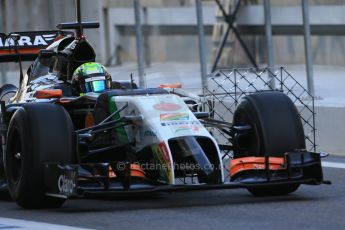 World © Octane Photographic Ltd. Wednesday 26th  November 2014. Abu Dhabi Testing - Yas Marina Circuit. Sahara Force India VJM07 – Spike Goddard. Digital Ref: 1175LB1D8548