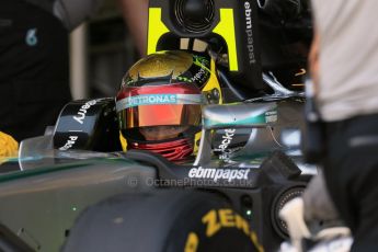 World © Octane Photographic Ltd. Wednesday 26th November 2014. Abu Dhabi Testing - Yas Marina Circuit. Mercedes AMG Petronas F1 W05 Hybrid - Pascal Wehrlein. Digital Ref: 1175LB1D8644