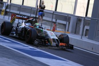World © Octane Photographic Ltd. Wednesday 26th November 2014. Abu Dhabi Testing - Yas Marina Circuit. Sahara Force India VJM07 - Spike Goddard. Digital Ref: 1175LB1D8805