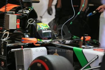 World © Octane Photographic Ltd. Wednesday 26th November 2014. Abu Dhabi Testing - Yas Marina Circuit. Sahara Force India VJM07 - Spike Goddard. Digital Ref: 1175LB1D8848