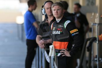 World © Octane Photographic Ltd. Wednesday 26th November 2014. Abu Dhabi Testing - Yas Marina Circuit. Sahara Force India VJM07 - Spike Goddard. Digital Ref: 1175LB1D8872