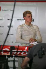 World © Octane Photographic Ltd. Wednesday 26th November 2014. Abu Dhabi Testing - Yas Marina Circuit. Sauber C33 – Marcus Ericsson. Digital Ref : 1175LB1D8959