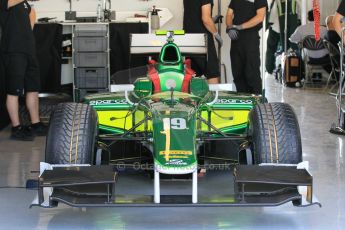 World © Octane Photographic Ltd. Thursday 27th November 2014. GP2 Testing - Yas Marina, United Arab Emirates. Richie Stanaway - Status Grand Prix. Digital Ref :1177CB1D0238