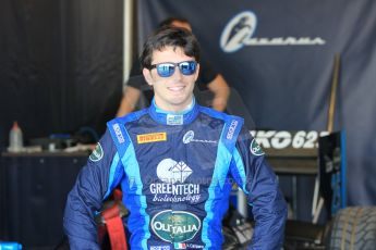 World © Octane Photographic Ltd. Thursday 27th November 2014. GP2 Testing - Yas Marina, United Arab Emirates. Sergio Campana - Venezuela GP Lazarus. Digital Ref :