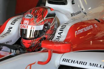 World © Octane Photographic Ltd. Thursday 27th November 2014. GP2 Testing - Yas Marina, United Arab Emirates. Nobuhary Matsushita - ART Grand Prix. Digital Ref :