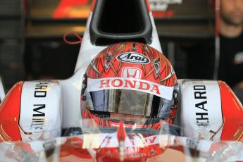 World © Octane Photographic Ltd. Thursday 27th November 2014. GP2 Testing - Yas Marina, United Arab Emirates. Nobuhary Matsushita - ART Grand Prix. Digital Ref :