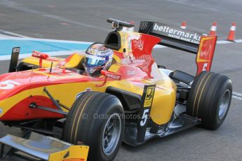 World © Octane Photographic Ltd. Thursday 27th November 2014. GP2 Testing - Yas Marina, United Arab Emirates. Nicolas Latifi - Racing Engineering. Digital Ref :