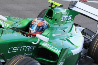 World © Octane Photographic Ltd. Thursday 27th November 2014. GP2 Testing - Yas Marina, United Arab Emirates. Richie Stanaway - Status Grand Prix. Digital Ref :