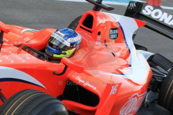 World © Octane Photographic Ltd. Thursday 27th November 2014. GP2 Testing - Yas Marina, United Arab Emirates. Jordan King - Arden International. Digital Ref :