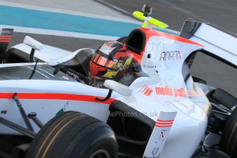 World © Octane Photographic Ltd. Thursday 27th November 2014. GP2 Testing - Yas Marina, United Arab Emirates. Emil Bernstorff - Rapax. Digital Ref :