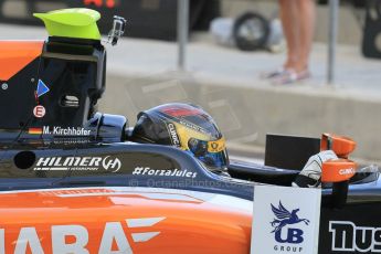 World © Octane Photographic Ltd. Thursday 27th November 2014. GP2 Testing - Yas Marina, United Arab Emirates. Marvin Kirchhofer - Hilmer Motorsport. Digital Ref: