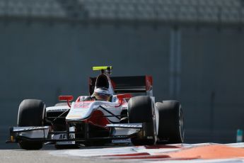World © Octane Photographic Ltd. Thursday 27th November 2014. GP2 Testing - Yas Marina, United Arab Emirates. Stoffel Vandoorne - ART Grand Prix. Digital Ref : 1177LB1D0004
