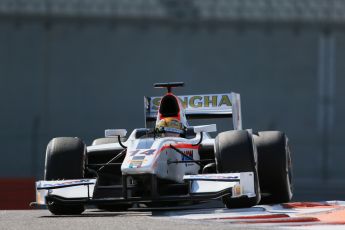 World © Octane Photographic Ltd. Thursday 27th November 2014. GP2 Testing - Yas Marina, United Arab Emirates. Sandy Stuvik - Rapax. Digital Ref : 1177LB1D0012